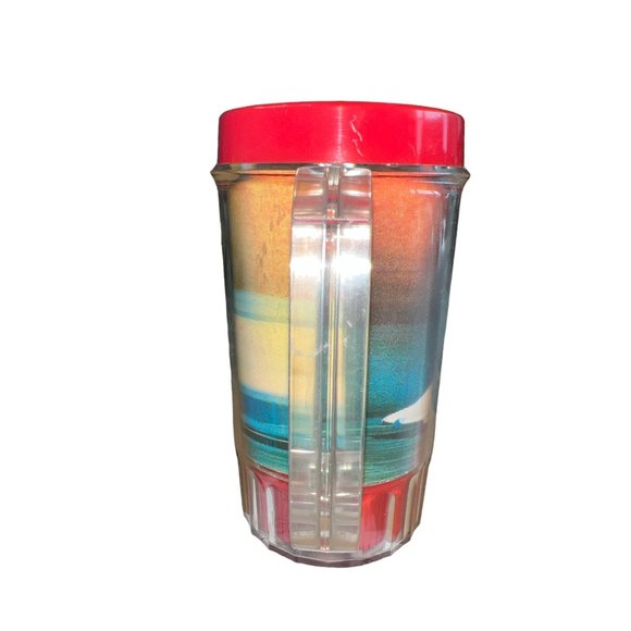 Vintage Marlboro Cigarettes Racing 1991 Plastic Holographic‎ Beer Stein - Picture 5 of 9